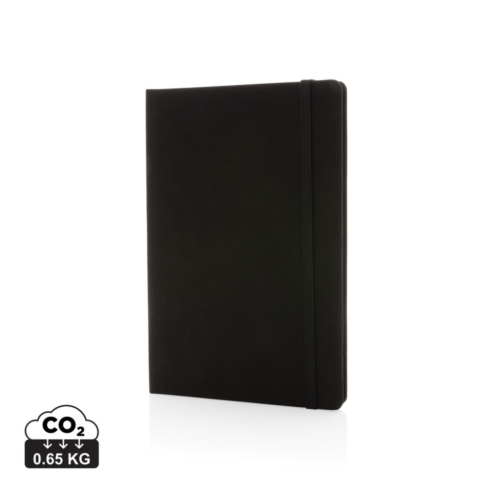 Logo trade corporate gift photo of: GRS certified RPET A5 notebook