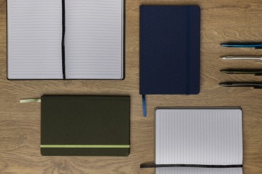 Logotrade promotional giveaway image of: GRS certified RPET A5 notebook
