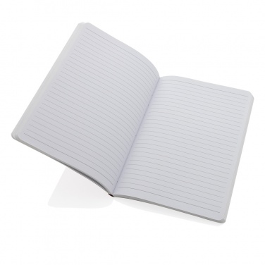 Logotrade advertising product image of: Salton A5 GRS certified recycled paper notebook