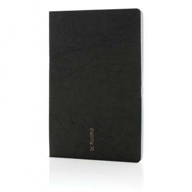 Logotrade advertising product image of: Salton A5 GRS certified recycled paper notebook
