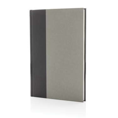 Logo trade promotional items picture of: Words GRS certified RPET & Kraft A5 notebook
