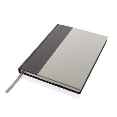 Logotrade promotional product image of: Words GRS certified RPET & Kraft A5 notebook