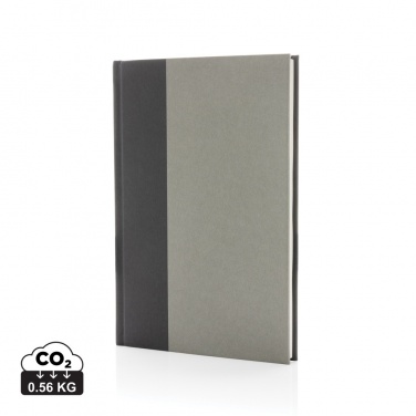 Logotrade advertising products photo of: Words GRS certified RPET & Kraft A5 notebook