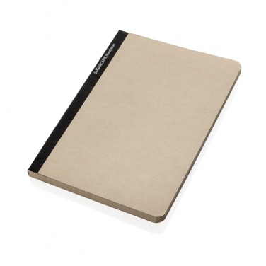Logo trade promotional gifts picture of: Stylo Sugarcane paper A5 Notebook