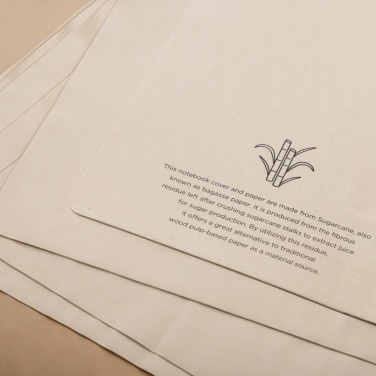 Logotrade promotional products photo of: Stylo Sugarcane paper A5 Notebook