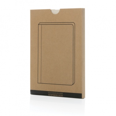 Logotrade promotional giveaway image of: Stylo Sugarcane paper A5 Notebook