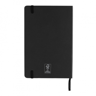 Logo trade promotional gifts picture of: Craftstone A5 recycled kraft and stonepaper notebook