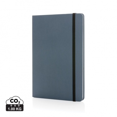 Logotrade promotional giveaway image of: Craftstone A5 recycled kraft and stonepaper notebook