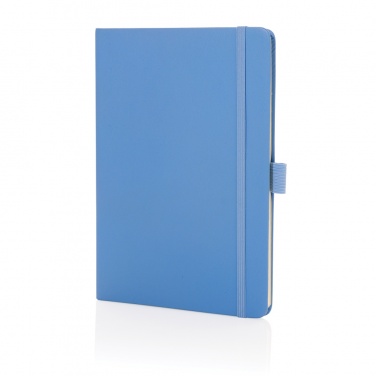 Logotrade promotional item picture of: Sam A5 RCS certified bonded leather classic notebook