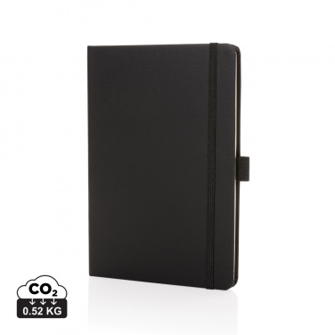 Logo trade promotional giveaways picture of: Sam A5 RCS certified bonded leather classic notebook