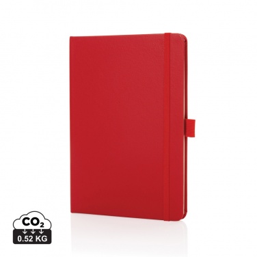 Logotrade promotional product picture of: Sam A5 RCS certified bonded leather classic notebook