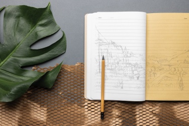 Logo trade promotional products picture of: Elowen A5 tree free notebook