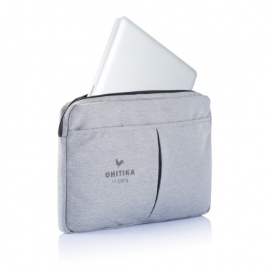 Logo trade promotional giveaway photo of: Laptop sleeve 15” PVC free