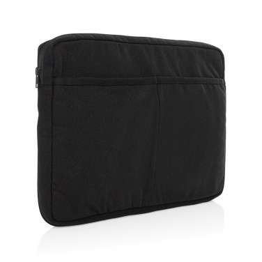 Logotrade corporate gifts photo of: Laluka AWARE™ recycled cotton 15.6 inch laptop sleeve