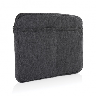 Logo trade promotional merchandise picture of: Laluka AWARE™ recycled cotton 15.6 inch laptop sleeve