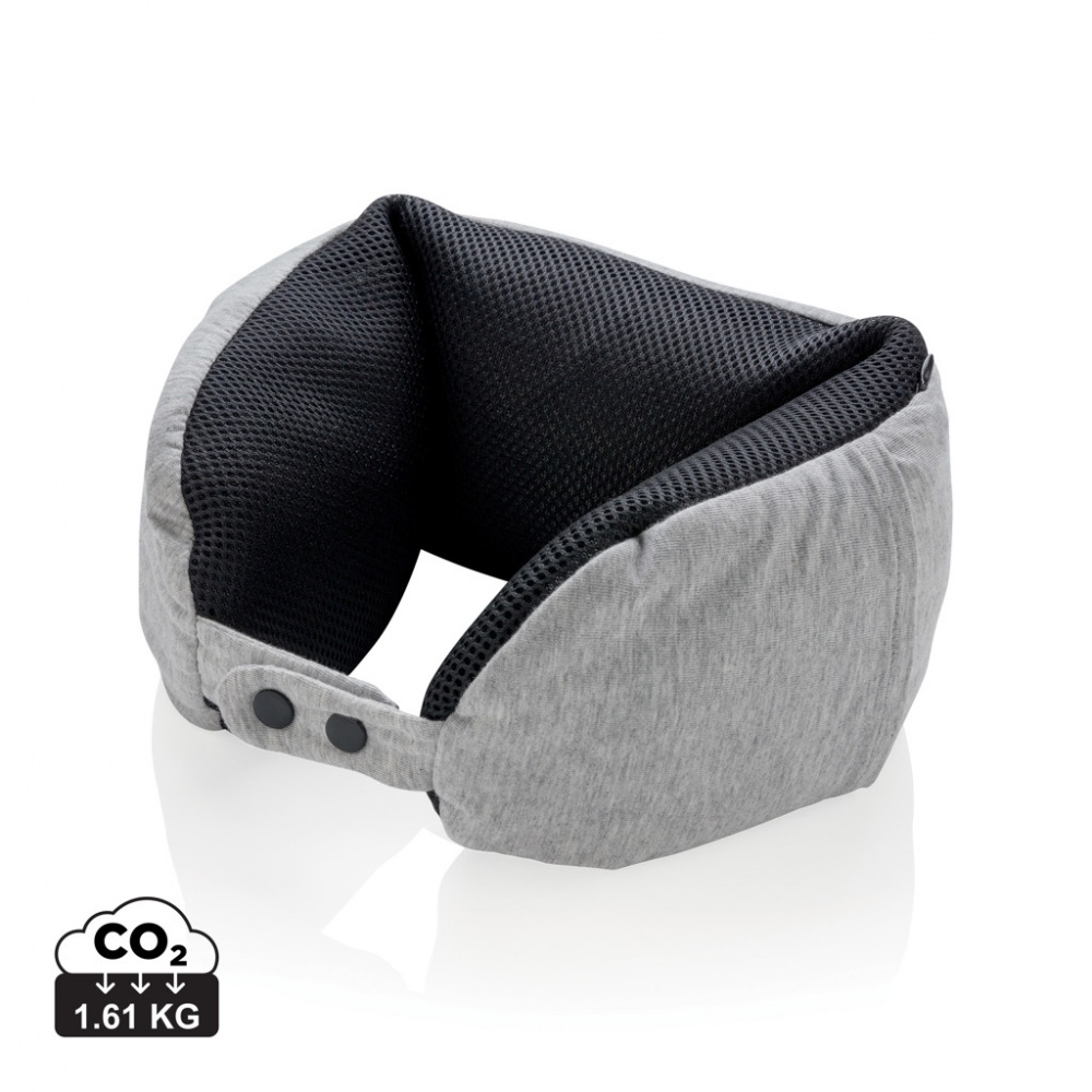 Logo trade promotional merchandise image of: Deluxe microbead travel pillow