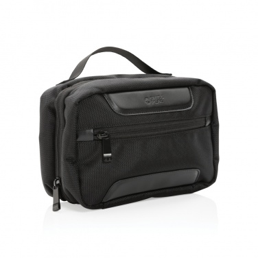 Logo trade promotional products picture of: Swiss Peak AWARE™ RPET Voyager toiletry bag