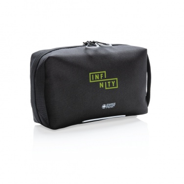 Logotrade promotional product picture of: Swiss Peak AWARE™ tech pouch PVC free