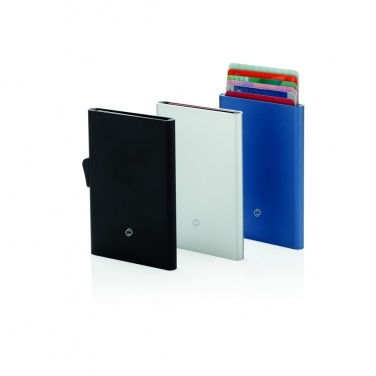 Logo trade promotional merchandise photo of: C-Secure aluminium RFID card holder