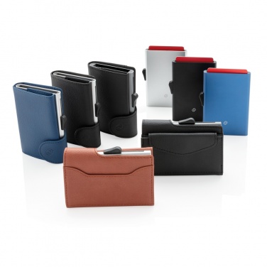 Logotrade promotional giveaway picture of: C-Secure aluminium RFID card holder
