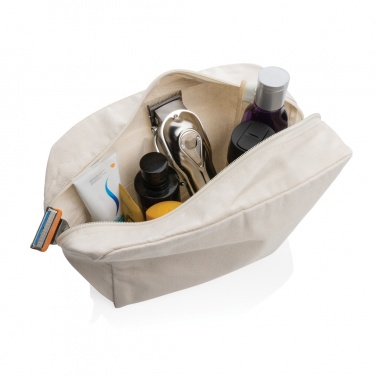 Logo trade promotional products picture of: Impact Aware™ 285 gsm rcanvas toiletry bag undyed
