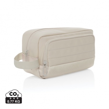 Logo trade advertising products picture of: Armond AWARE™ RPET toiletry bag