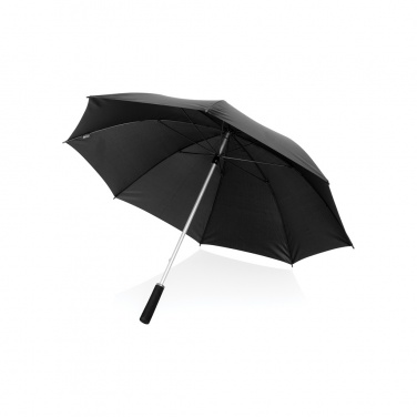 Logo trade promotional gift photo of: Swiss Peak Aware™ Ultra-light manual 25” Alu umbrella