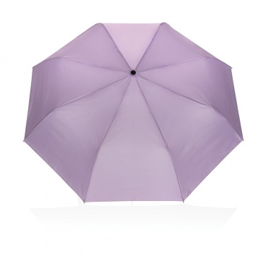 Logo trade promotional products image of: 21" Impact AWARE™ 190T mini auto open umbrella