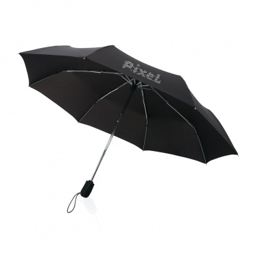 Logo trade promotional gifts picture of: Swiss Peak AWARE™ Traveller 21” automatic umbrella