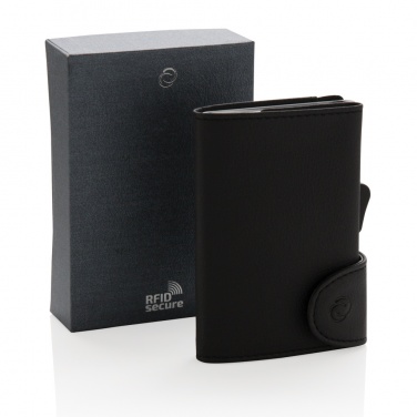 Logo trade promotional giveaways image of: C-Secure RFID card holder & wallet
