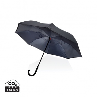 Logotrade promotional items photo of: 23" Impact AWARE™ RPET 190T reversible umbrella