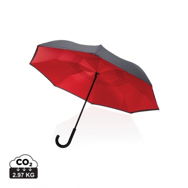 Logotrade promotional giveaways photo of: 23" Impact AWARE™ RPET 190T reversible umbrella