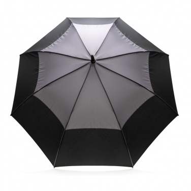 Logotrade promotional gift image of: 27" Impact AWARE™ RPET 190T auto open stormproof umbrella