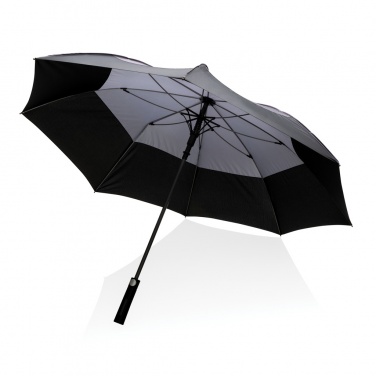 Logotrade business gifts photo of: 27" Impact AWARE™ RPET 190T auto open stormproof umbrella