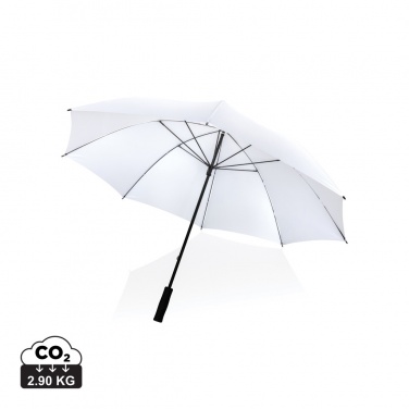 Logo trade corporate gift photo of: 30" Impact AWARE™ RPET 190T Storm proof umbrella