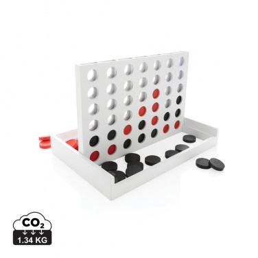 Logo trade advertising product photo of: Connect four wooden game