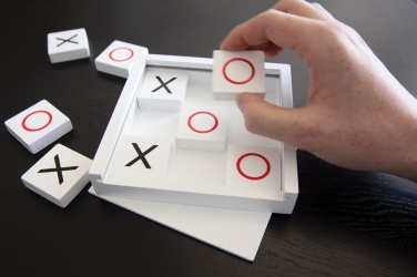 Logo trade promotional gifts image of: Deluxe Tic Tac Toe game