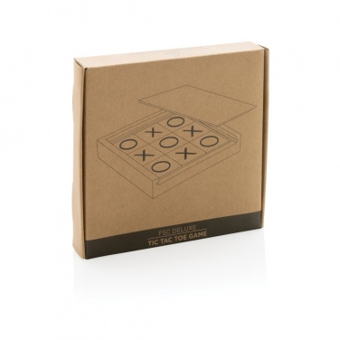 Logo trade business gifts image of: Deluxe Tic Tac Toe game