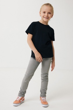 Logo trade corporate gift photo of: Iqoniq Koli kids lightweight recycled cotton t-shirt