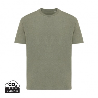 Logo trade corporate gifts image of: Iqoniq Teide recycled cotton t-shirt