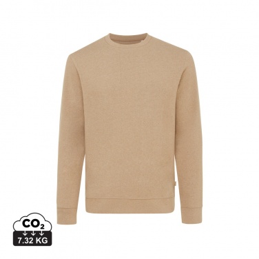 Logotrade promotional gift picture of: Iqoniq Denali recycled cotton crew neck undyed