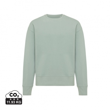 Logo trade promotional giveaways image of: Iqoniq Kruger relaxed recycled cotton crew neck