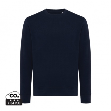 Logo trade promotional gift photo of: Iqoniq Etosha lightweight recycled cotton crew neck