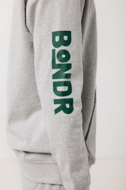 Logo trade promotional products picture of: Iqoniq Torres recycled cotton hoodie undyed