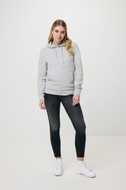 Logo trade advertising product photo of: Iqoniq Torres recycled cotton hoodie undyed