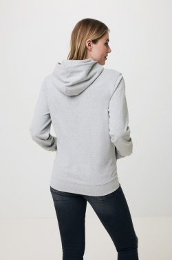 Logo trade promotional item photo of: Iqoniq Torres recycled cotton hoodie undyed