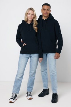 Logo trade promotional giveaways image of: Iqoniq Trivor recycled polyester microfleece hoodie