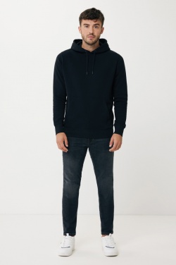 Logo trade promotional items image of: Iqoniq Rila lightweight recycled cotton hoodie