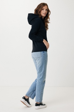 Logo trade promotional items picture of: Iqoniq Rila lightweight recycled cotton hoodie