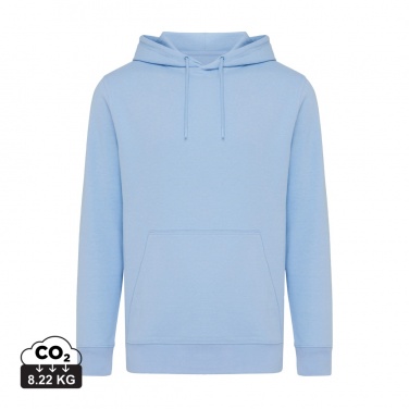 Logo trade promotional giveaways image of: Iqoniq Rila lightweight recycled cotton hoodie